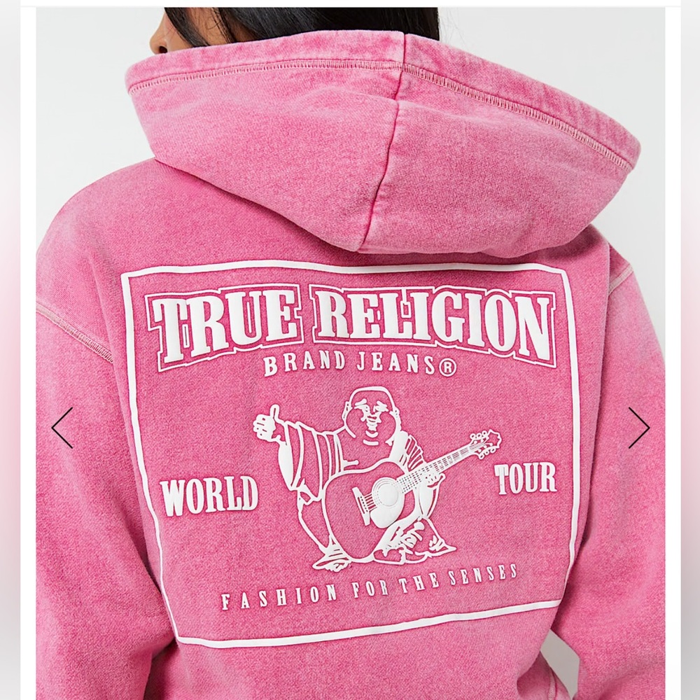 True religion vintage wash set in pink - Picture 2 of 5